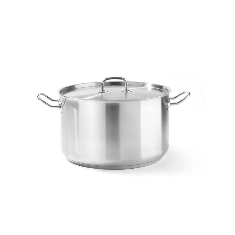 Garnek sredni z pokrywka 22,4l - Kitchen Line [836064] Rodzaj kuchni: Indukcyjna, Elektryczna, Gazowa, Ceramiczna