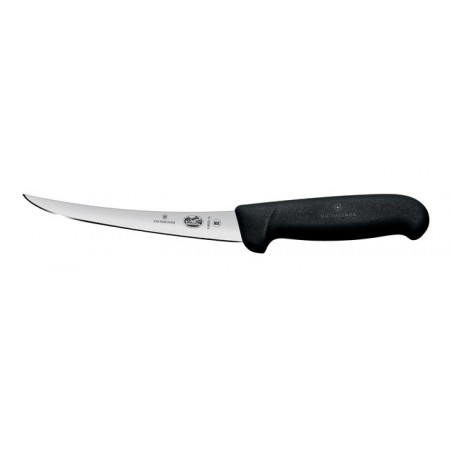 Victorinox Fibrox Nóż do trybowania 15 cm, czarny