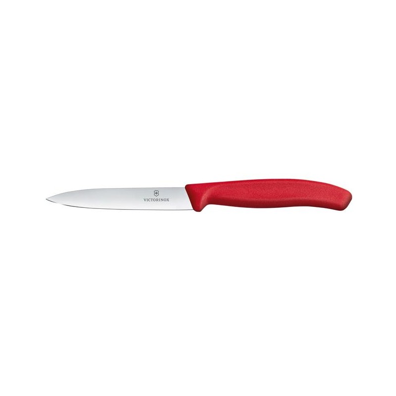 Victorinox Swiss Classic Nóz do jarzyn, gladki, 10 cm, czerwony [6.7701]