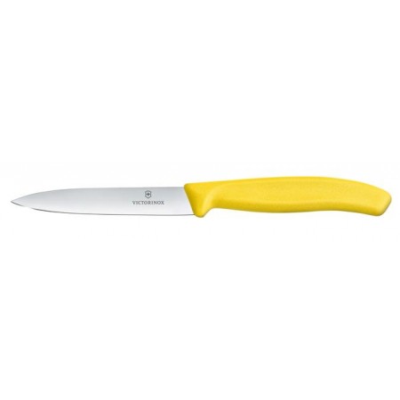 Victorinox Swiss Classic Nóż do jarzyn, gładki, 10 cm, żółty