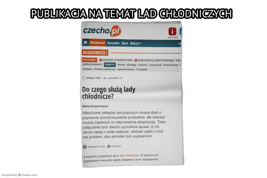 Poradnik na temat wyboru lad chłodniczych.